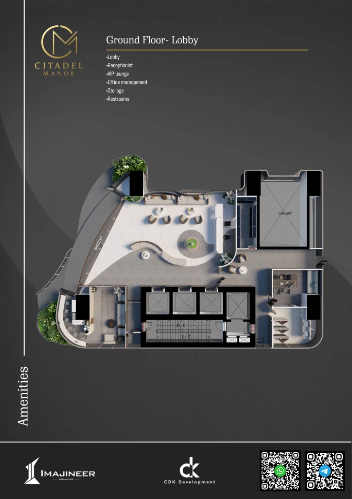 Citadel Manor TTP2 Phnom Penh | 37-Floor Condo from $78,000