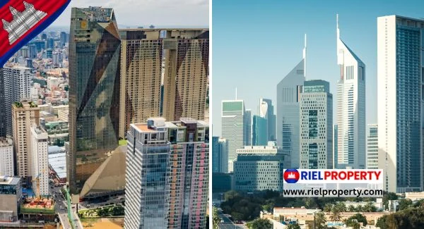 Comparing real estate investment between Dubai and Phnom Penh for GCC family offices.
