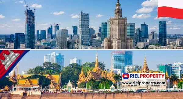 Comparison of real estate investment yields between Warsaw, Poland and Phnom Penh, Cambodia.