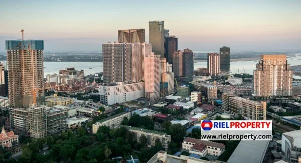 Modern condominium developments in Phnom Penh highlighting Cambodia property investment opportunities for South American investors